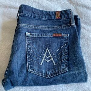 7 For All Mankind “A” Pocket Bootcut Denim Jeans | Sz 30